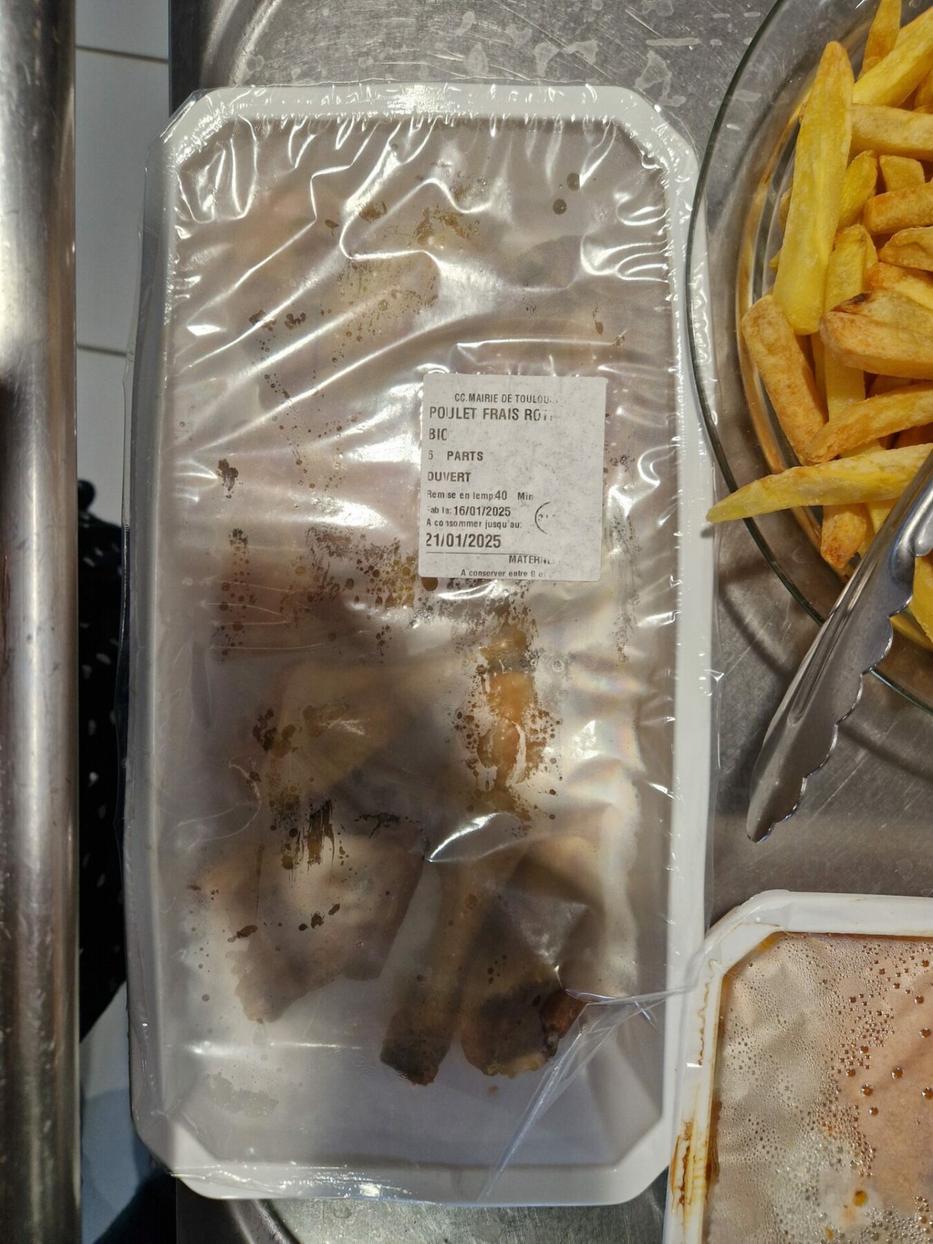 barquettes de viande