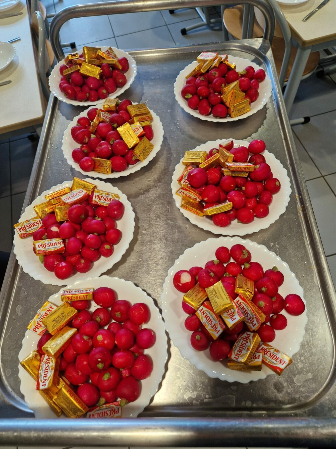 radis en entrée