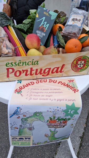 Le traditionnel Grand Jeu du panier garni!